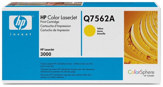 Wyprzedaż Oryginał Zgodny toner HP 314A do Color LaserJet 2700/3000 | 3 500 str. | yellow