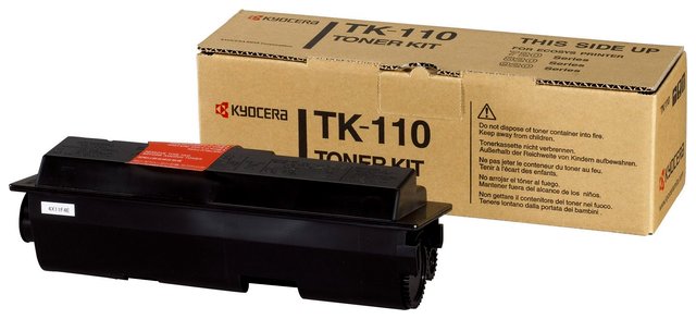 Wyprzedaż Oryginał Zgodny toner Kyocera TK-110 do FS-720/820/920 I 6 000 str. | czarny black, opakowanie zastępcze