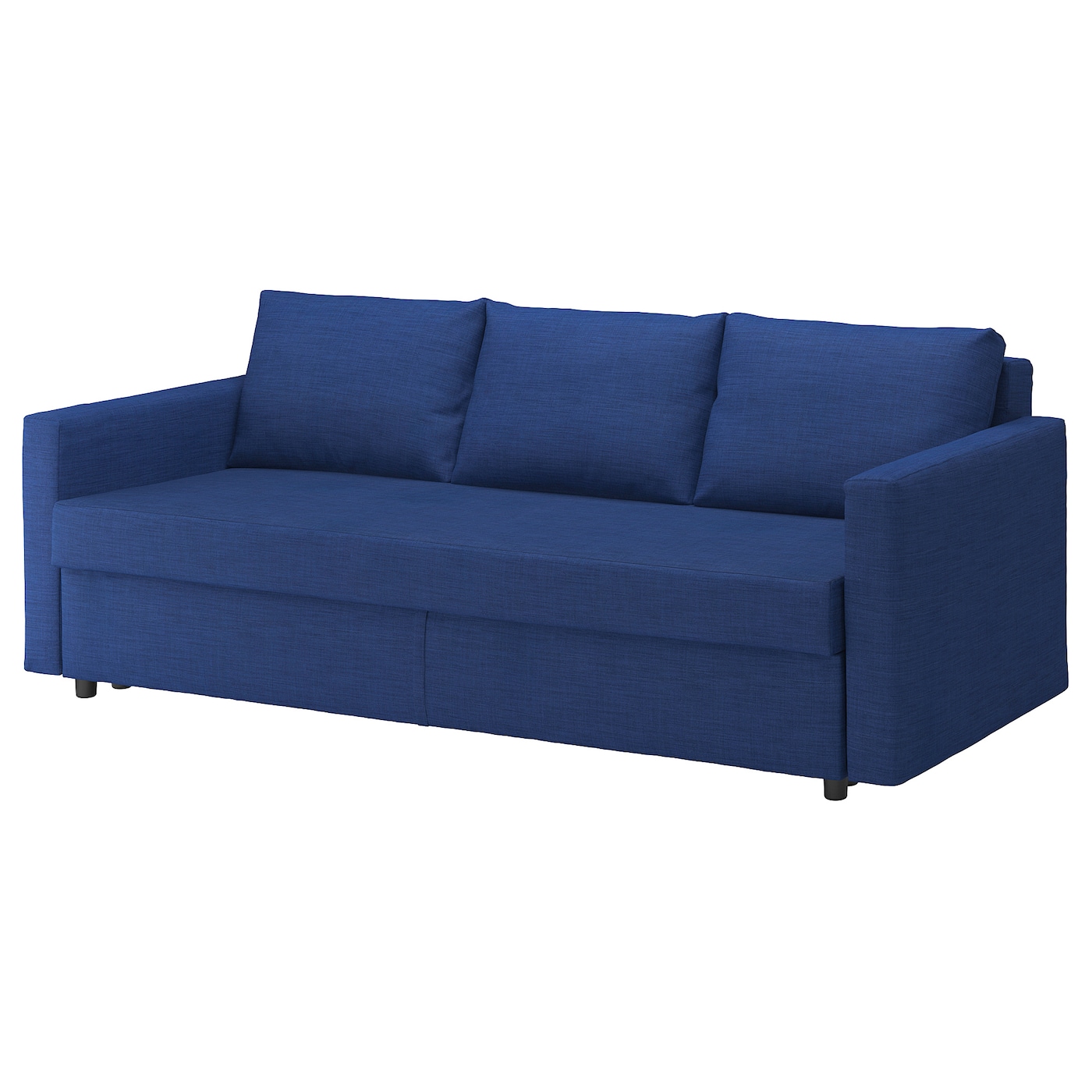 IKEA FRIHETEN Rozkładana sofa 3-osobowa, Skiftebo niebieski, Szerokość: 225 cm