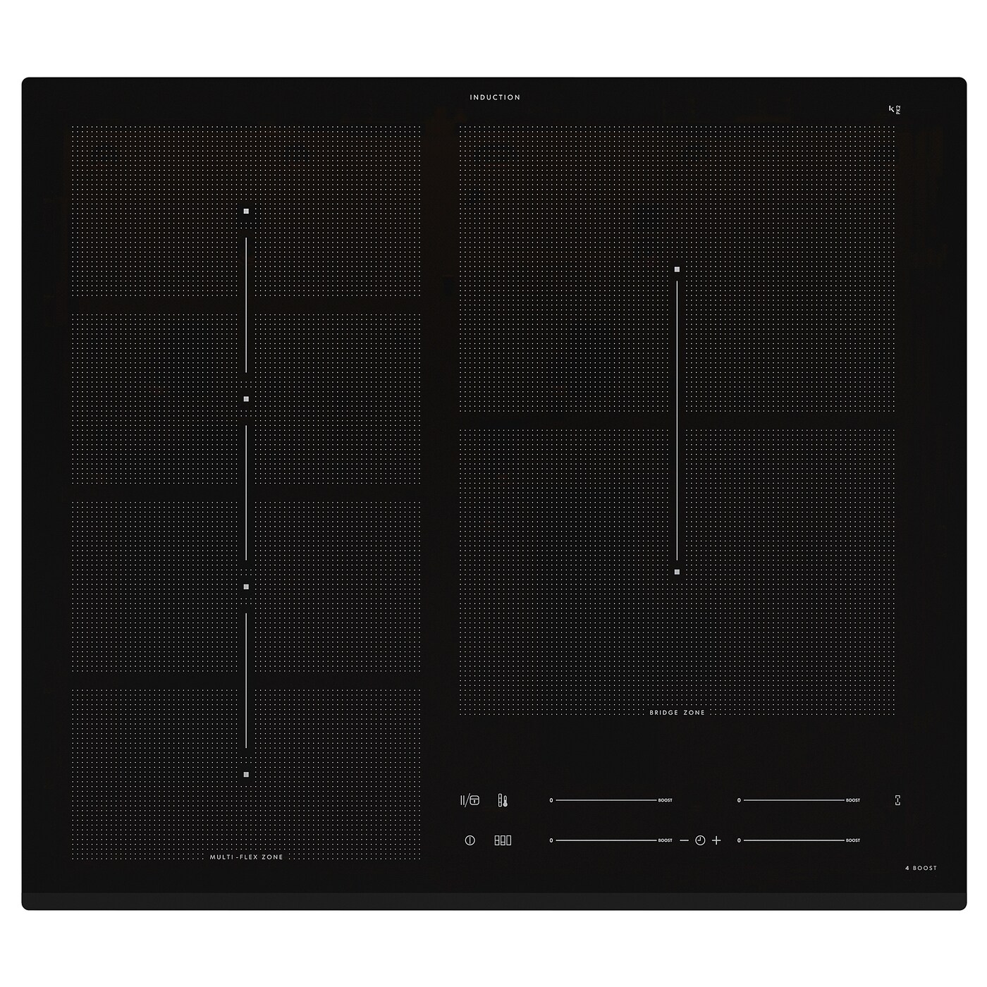 IKEA HÖGKLASSIG Płyta indukcyjna, IKEA 700 czarny, 59 cm