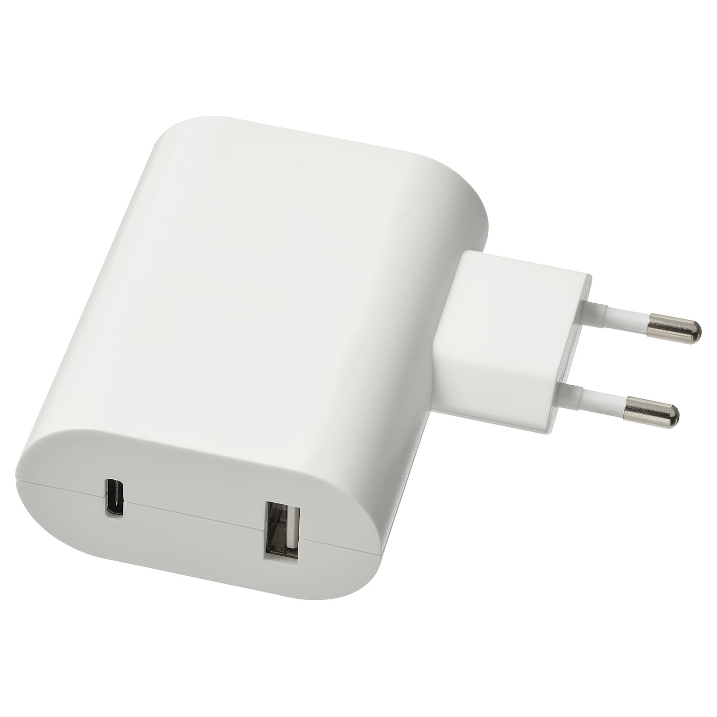 IKEA ÅSKSTORM Ładowarka USB 23W, biały, Długość: 74 mm