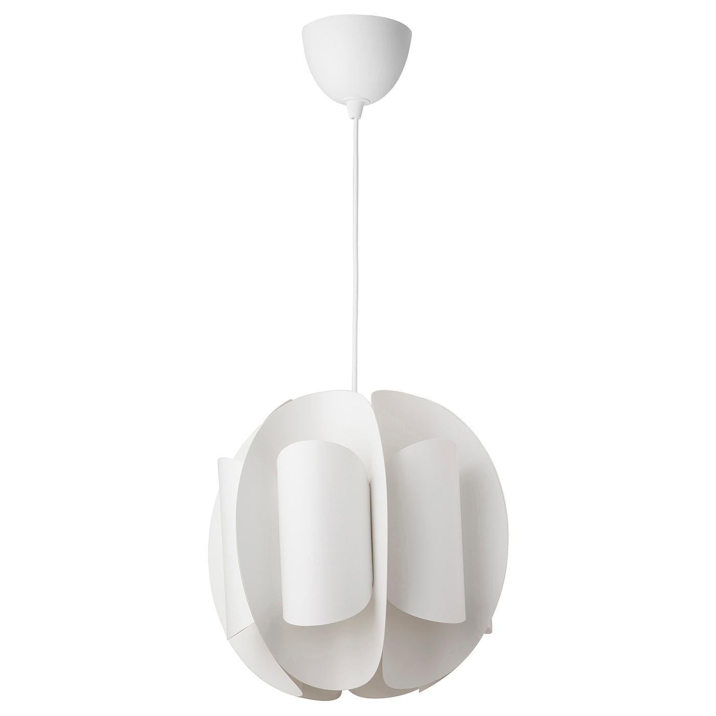 IKEA TRUBBNATE / HEMMA Lampa wisząca, biały, Długość kabla: 1.8 m