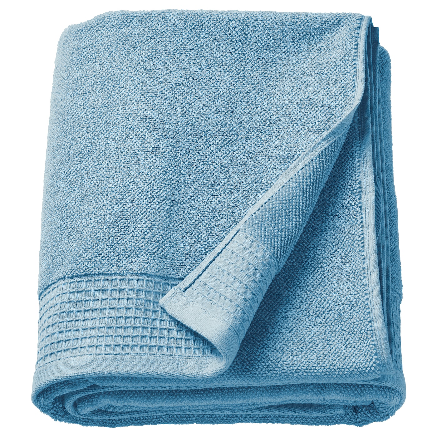 IKEA VINARN Ręcznik kąpielowy, Niebieski, 100x150 cm