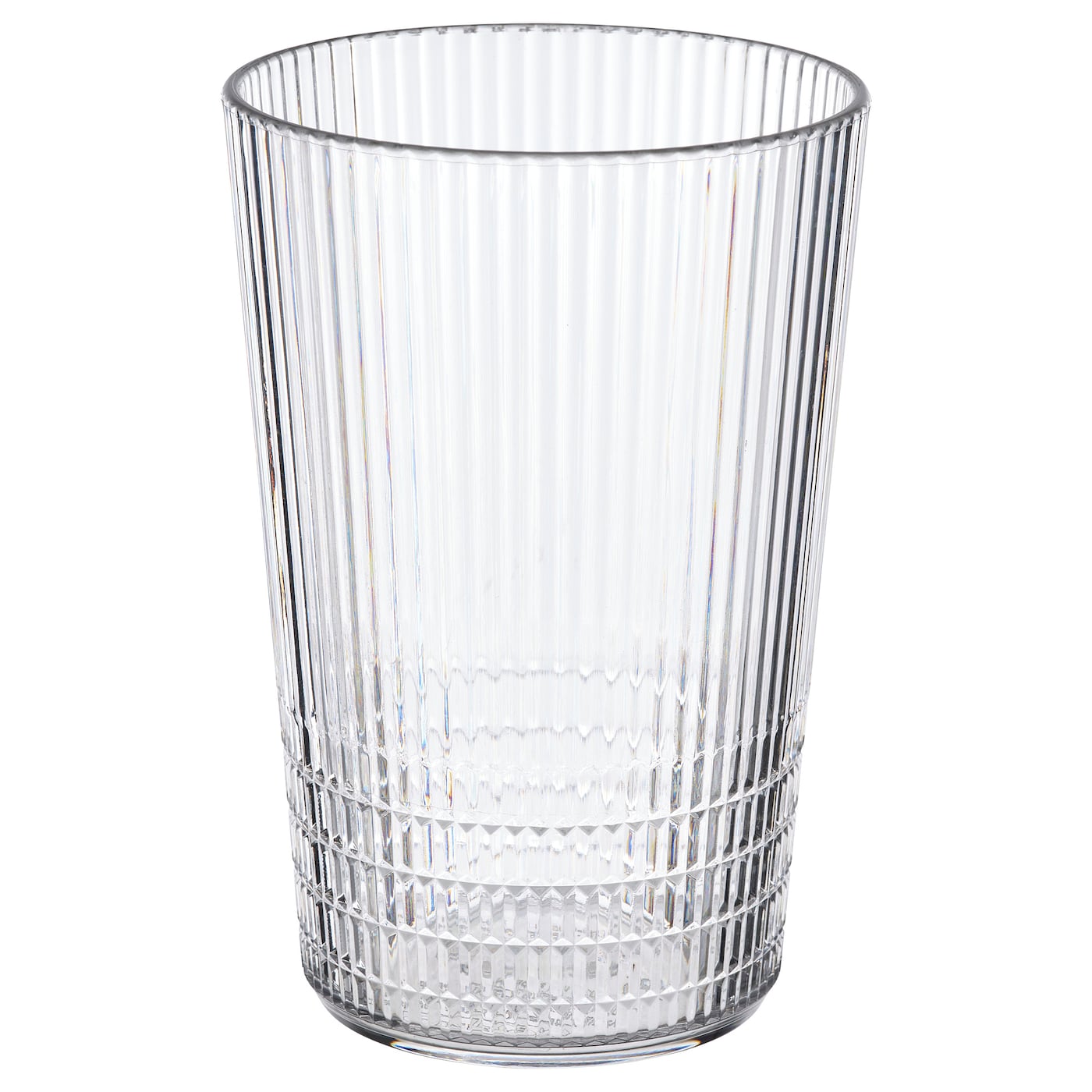 IKEA KALLSINNIG Szklanka, przezroczysty plastik, 38 cl