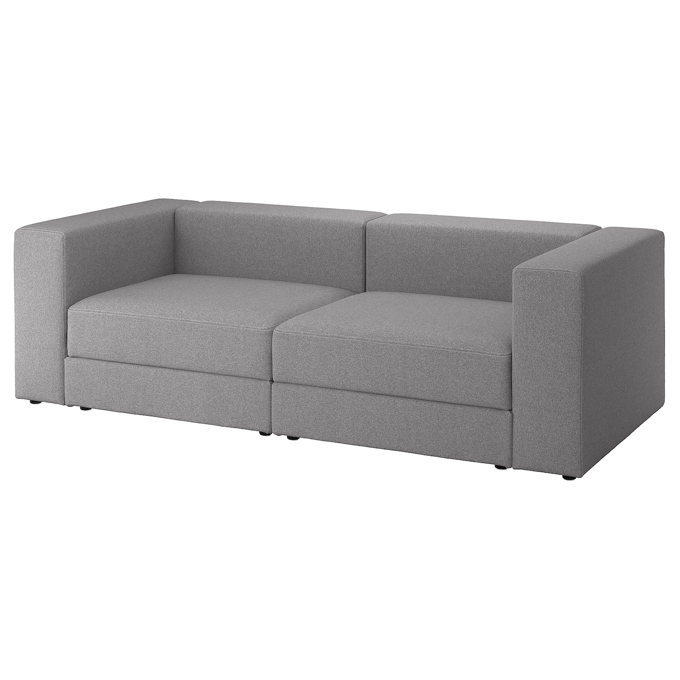 IKEA JÄTTEBO Sofa modułowa, 3-osobowa, Tonerud szary, Głębokość: 95 cm