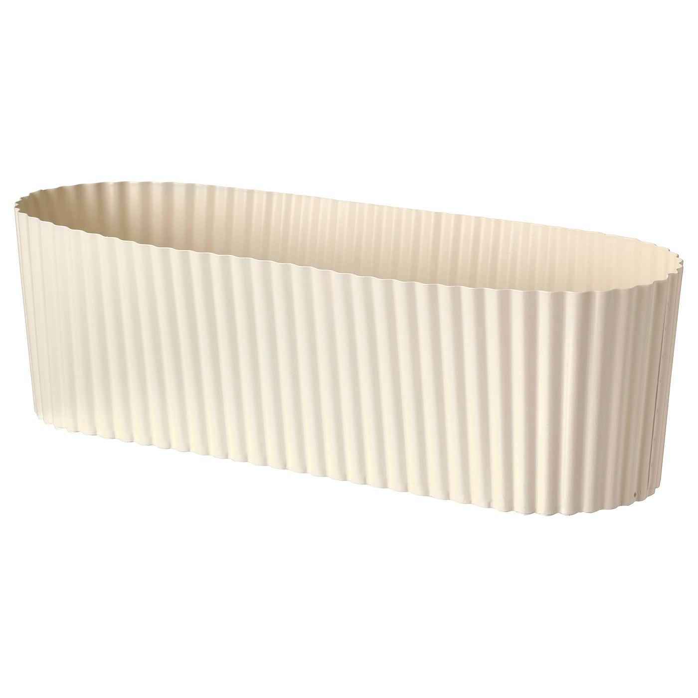 IKEA ÄPPELROS Osłonka doniczki, do wewnątrz/na zewnątrz/kremowy owal, 9 cm