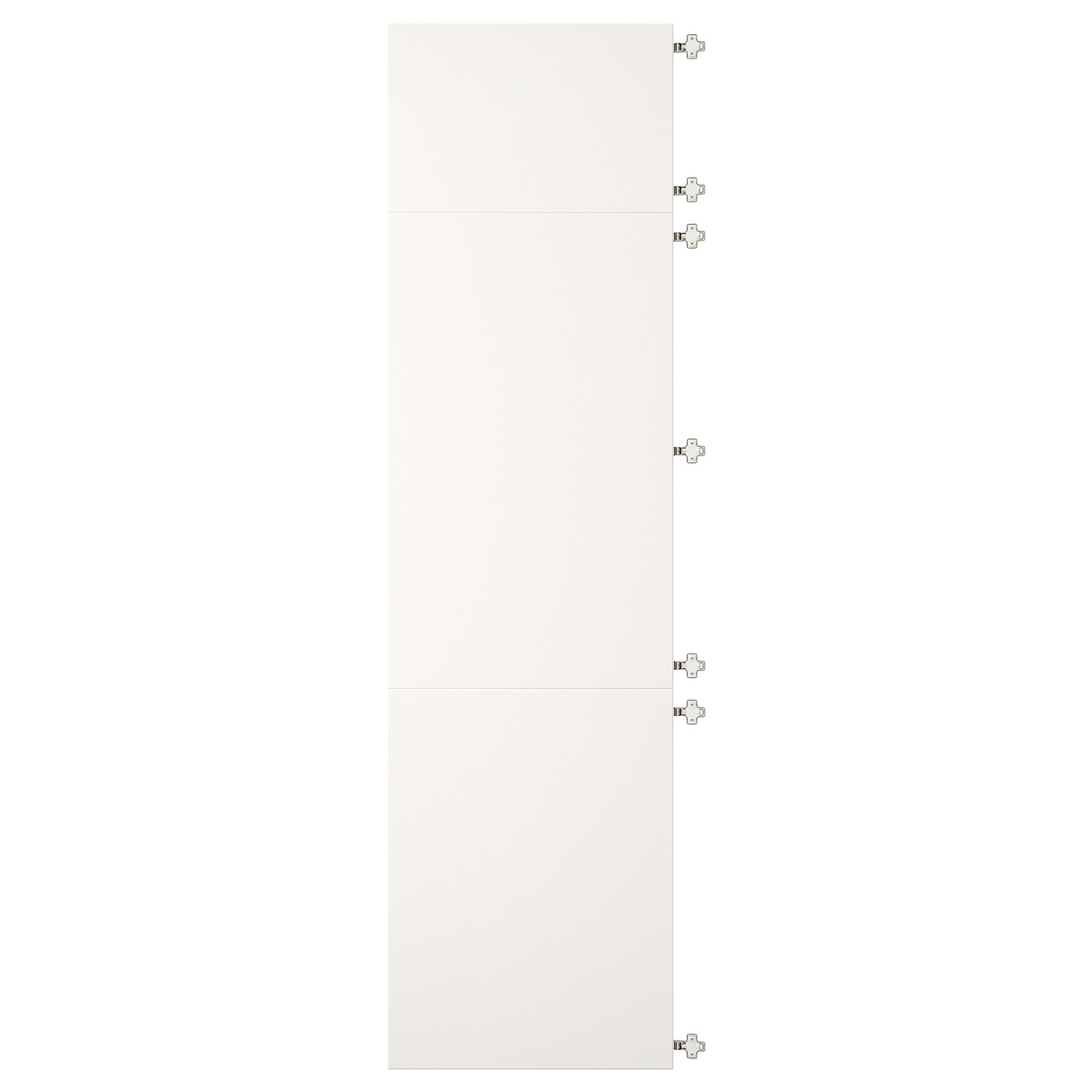 IKEA VEDDINGE Drzwi łączone z zawiasami, biały, 60x220 cm