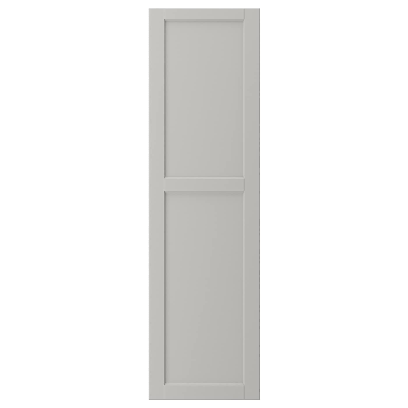 IKEA LERHYTTAN Drzwi, Jasnoszary, 40x140 cm