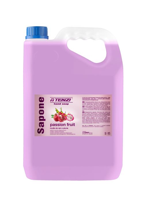 Sapone Passion Fruit 0,5L mydło w płynie TENZI
