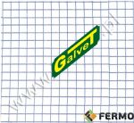 Geschweißte Gitter mit quadratischen Maschen 13 mm, Draht 0,8 mm - 5 Meter