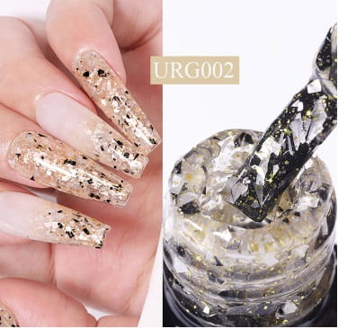 Lakier Do Paznokci glitter Sugar Gold