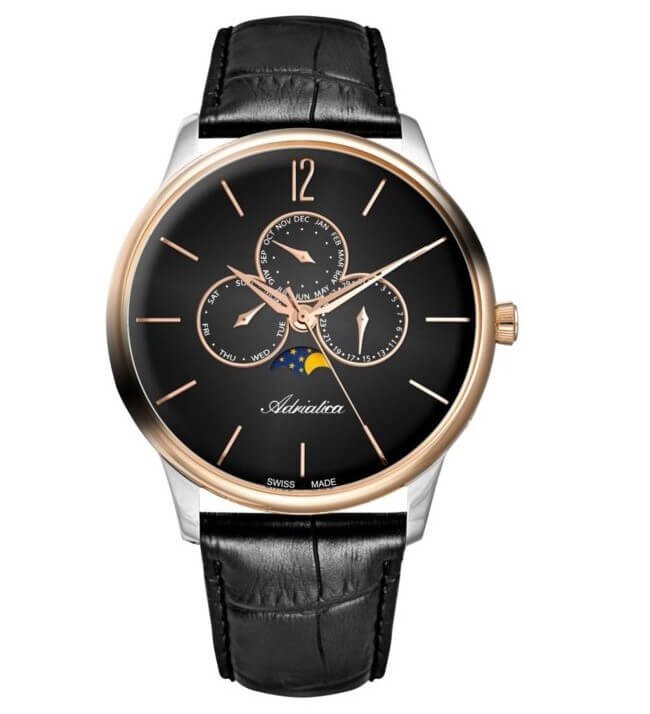 Zegarek męski Adriatica Moonphase A8269.R256QF