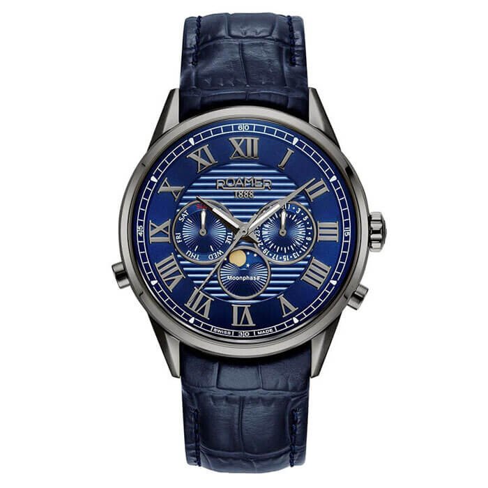 Zegarek męski Roamer Superior Moonphase II 513821_44_45_05