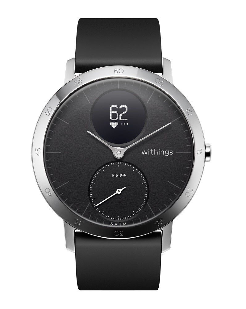 Smartwatch z pomiarem pulsu Withings Activite Steel IZWWIH40BK