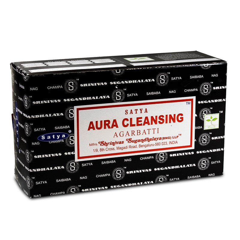 Kadzidełka SATYA Aura Cleansing (oczyszczanie aury) - 15g