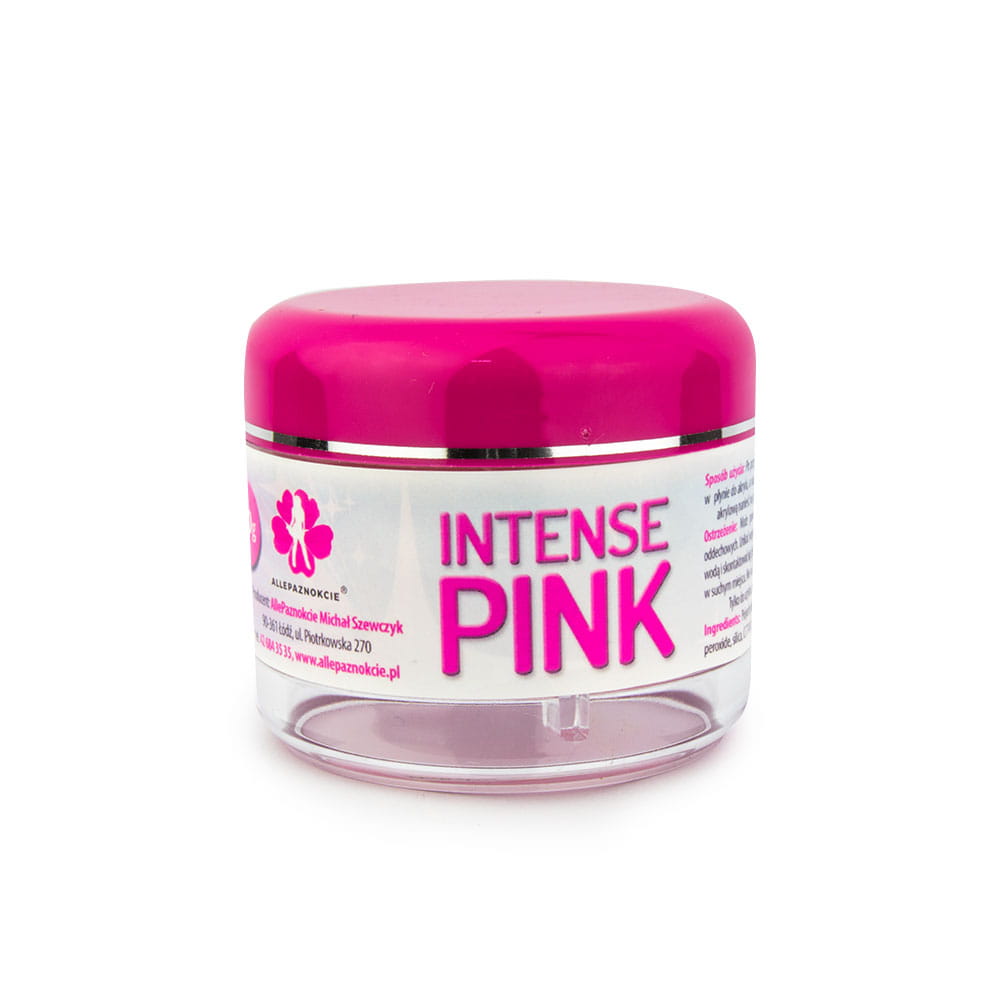 Akryl do paznokci Intense Pink Super Jakość 30 g Nr 8