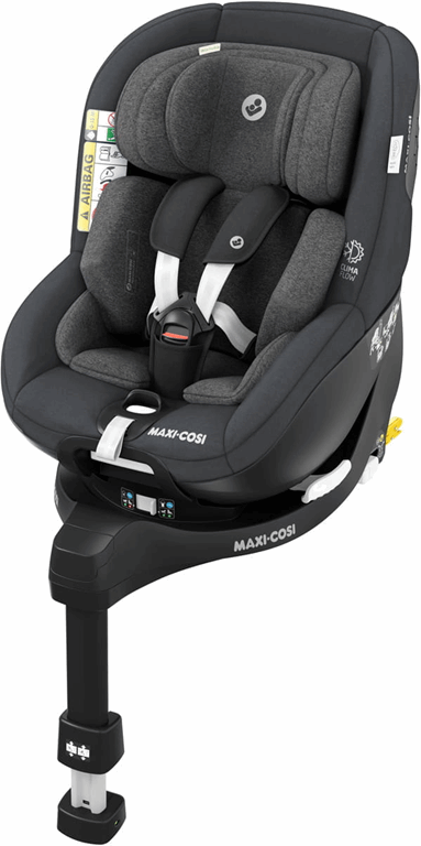 Maxi-Cosi Mica Pro Eco i-Size - fotelik samochodowy od urodzenia do ok. 4 roku życia,od 40 do 105 cm 0-18 kg-Authentic Graphite