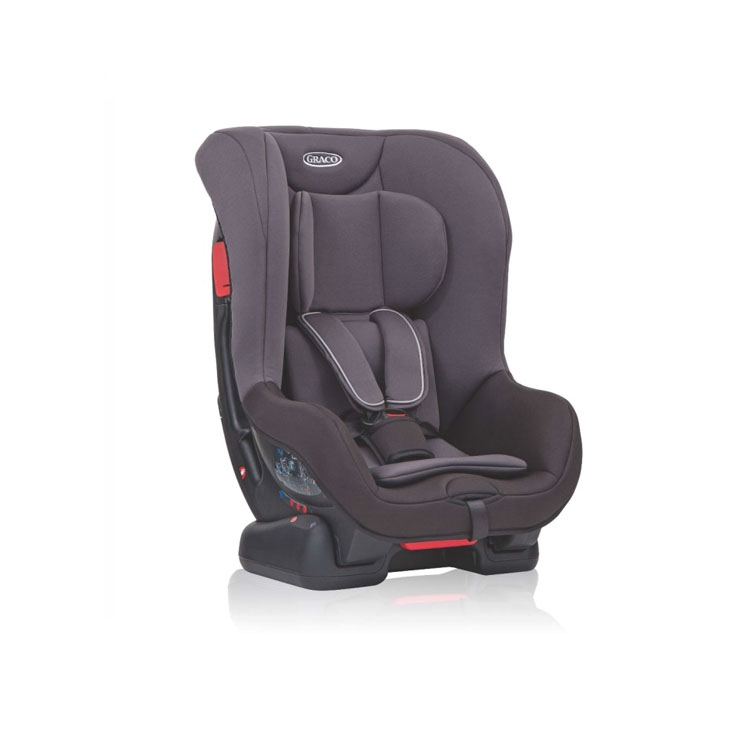 Graco, Extend - fotelik samochodowy od urodzenia do ok. 4 roku życia (0-18 kg)-Black/Grey