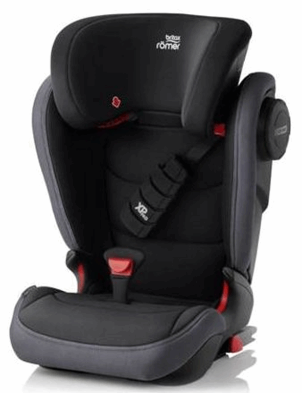 Britax Romer, Kidfix III S - fotelik samochodowy isofix od 3,5 lat - 12 lat, 15 - 36 kg -Black Ash