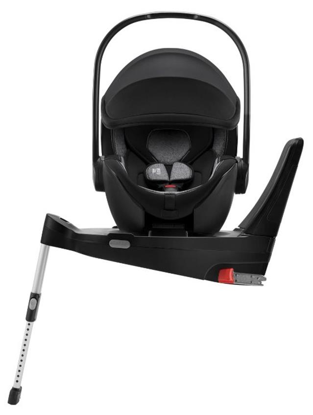 Britax Romer Baby-Safe 5Z - fotelik samochodowy dla dzieci od urodzenia do 85 cm wzrostu z bazą Flex Base 5Z-Graphite Marble