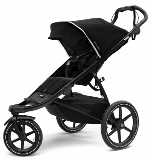 Thule Urban Glide 2 - trójkołowy wózek do biegania -Black on Black