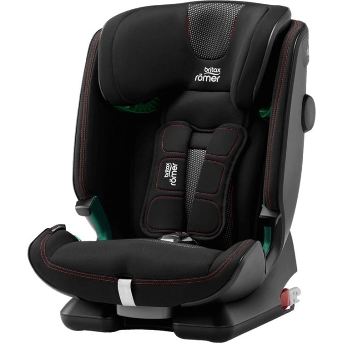 Britax Romer Advansafix i-Size - fotelik samochodowy dla dzieci od 76 do 150 cm wzrostu, od 15 miesiąca do 12 roku życia-Cool Flow - Black