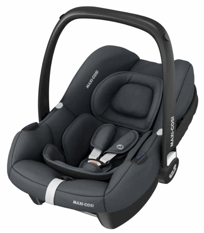 Maxi Cosi CabrioFix i-Size - fotelik samochodowy od 40 do 75 cm wzrostu-Essential Graphite