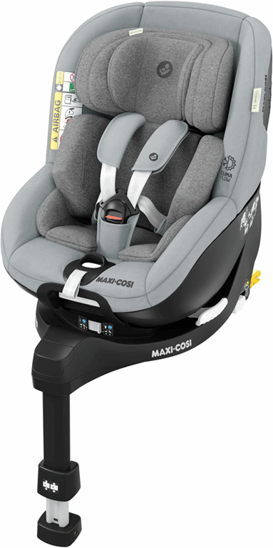 Maxi-Cosi Mica Pro Eco i-Size - fotelik samochodowy od urodzenia do ok. 4 roku życia,od 40 do 105 cm 0-18 kg-Authentic Grey