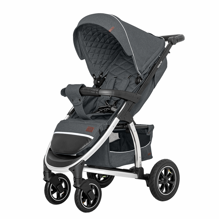 Carrello Vista Air - dziecięcy wózek spacerowy-Steel Grey