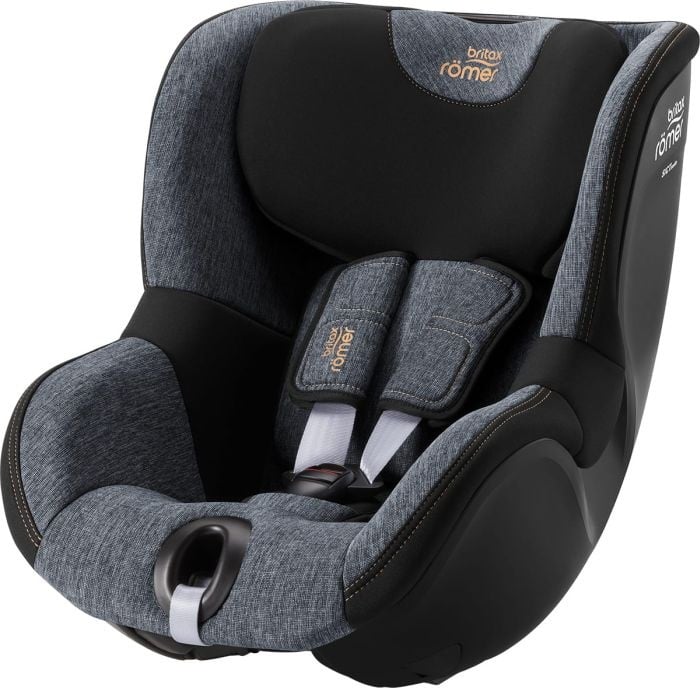 Britax Romer Dualfix 3 i-Size - fotelik samochodowy bez bazy dla dzieci od 61 do 105 cm, od 3 miesięcy do 4 lat, do 18 kg-Blue Marble