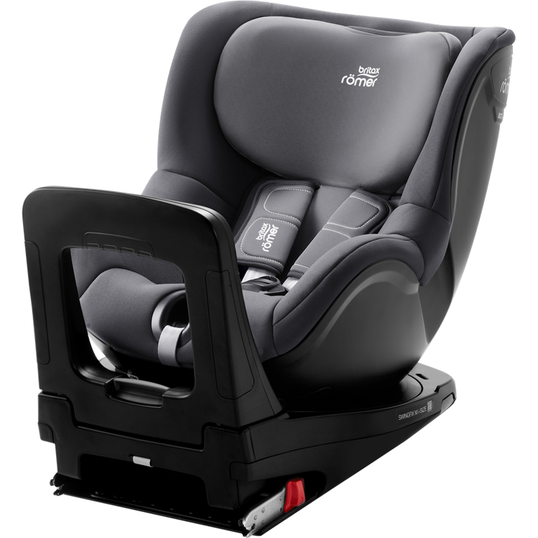 Britax Romer, Swingfix M i-Size - fotelik samochodowy od 3 miesięcy do 4 lat czyli od 61 - 105 cm, do 18 kg-Storm Grey