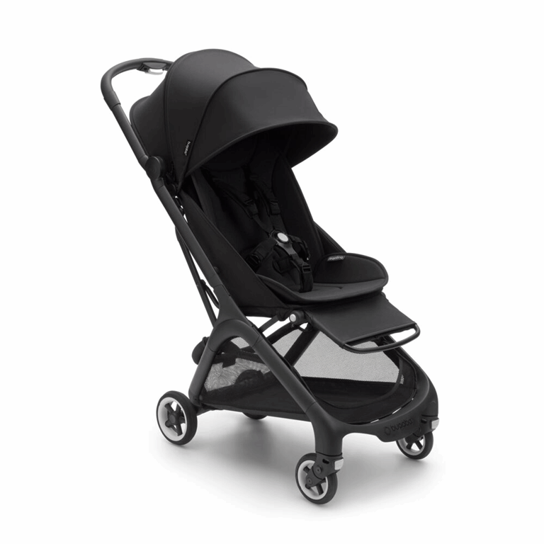 Bugaboo Butterfly - kompaktowy wózek spacerowy-Black-Midnight Black