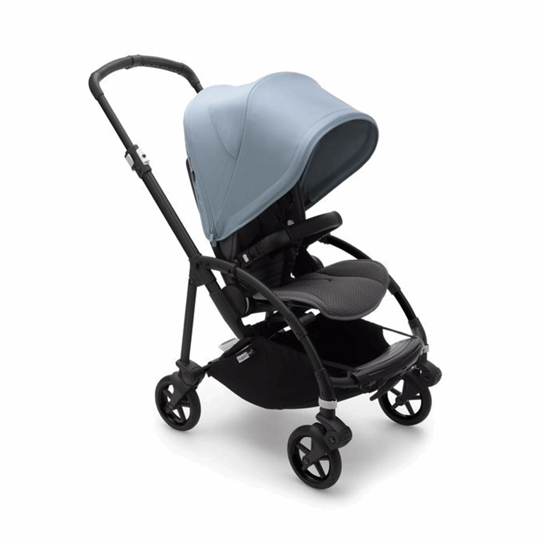 Bugaboo, Bee6 - wózek spacerowy -Black/Grey-Vapor Blue