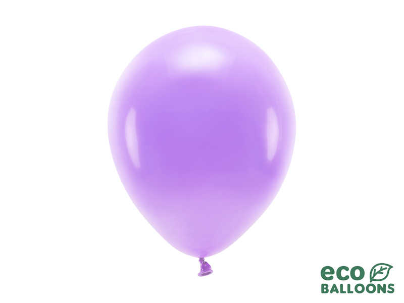 Balony Eco 26cm pastelowe, lawenda (1 op. / 100 szt.)