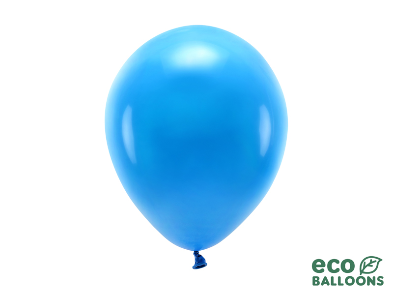 Balony Eco 26cm pastelowe, niebieski (1 op. / 100 szt.)