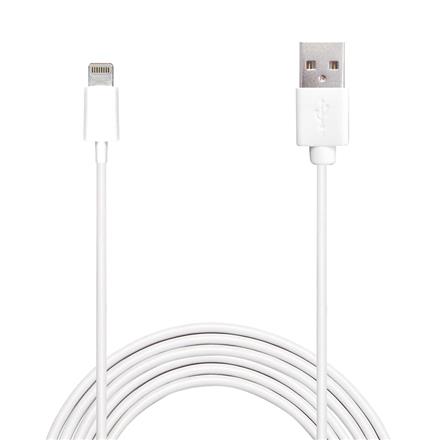 PURO Data Cable [White], Kabel 2m (Lightning - USB) iPhone 5