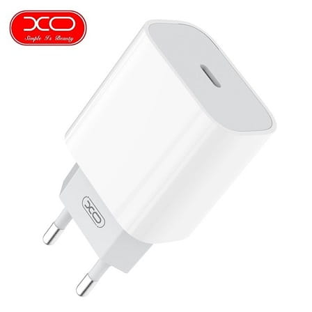 XO ładowarka sieciowa L77 PD 20W 1x USB-C biała