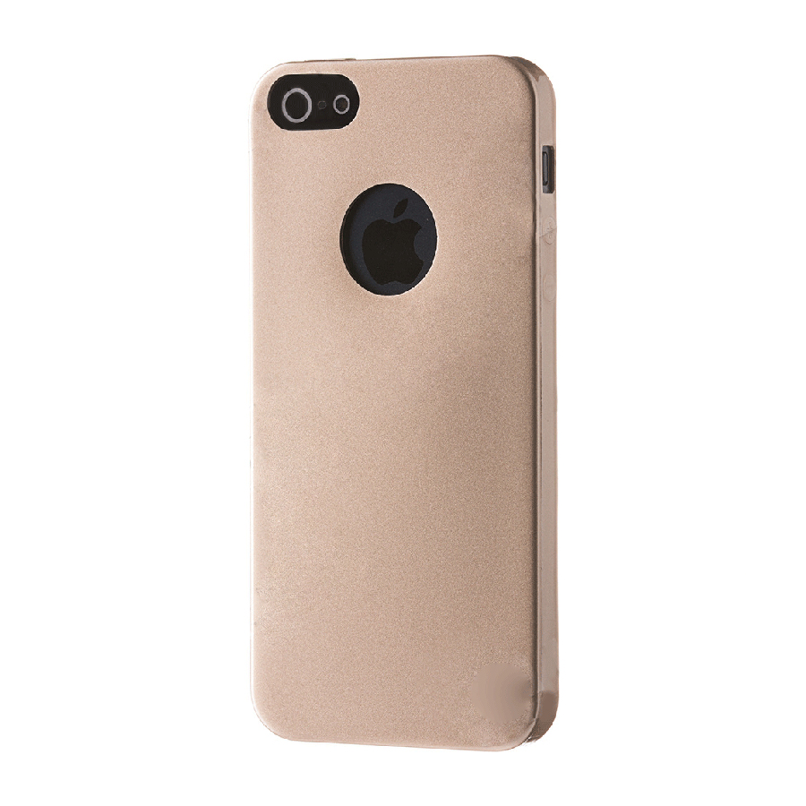 NewWay Jelly Case [Gold], Etui silikonowe dla iPhone 5/5S