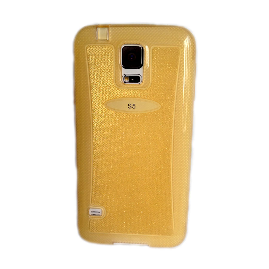 NewWay Glitter [Gold], Etui z brokatem do Galaxy S5/s5 Neo