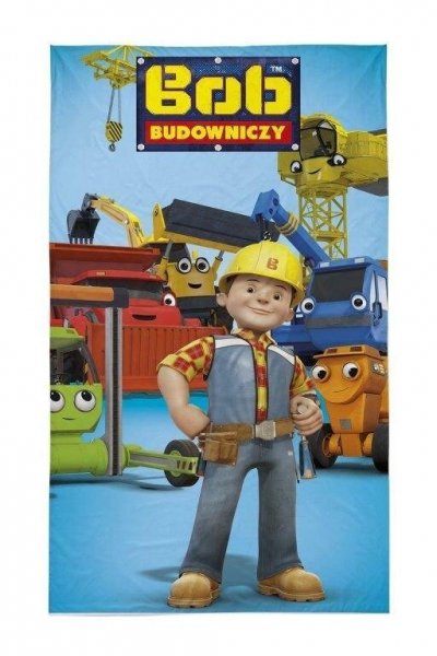 Ręcznik licencyjny - Bob Builder - rozmiar 30x50 wz. BOB 011