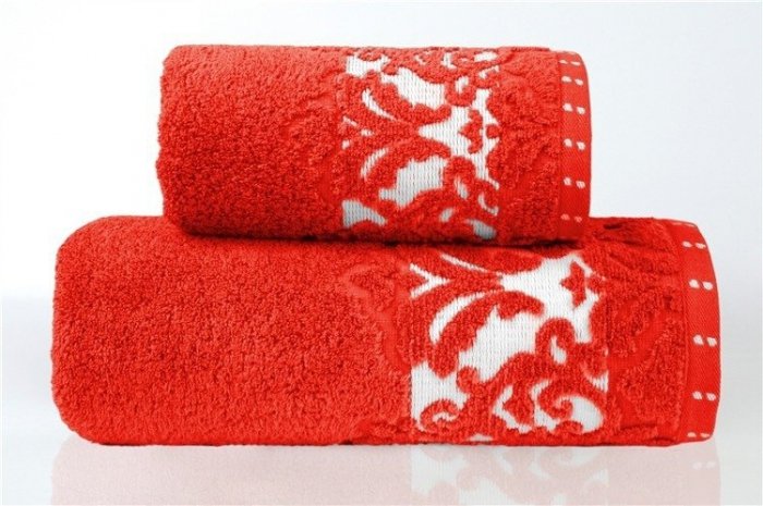 Ręcznik VENEZIA 50x90 kolor czerwony