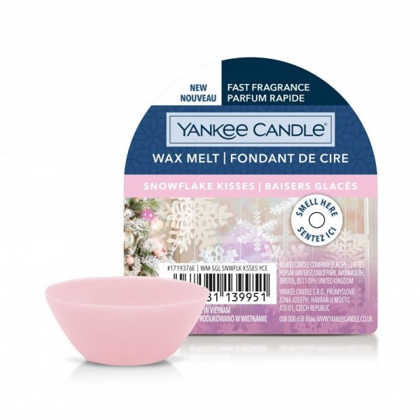 Wosk zapachowy Yankee Candle Snowflake Kisses