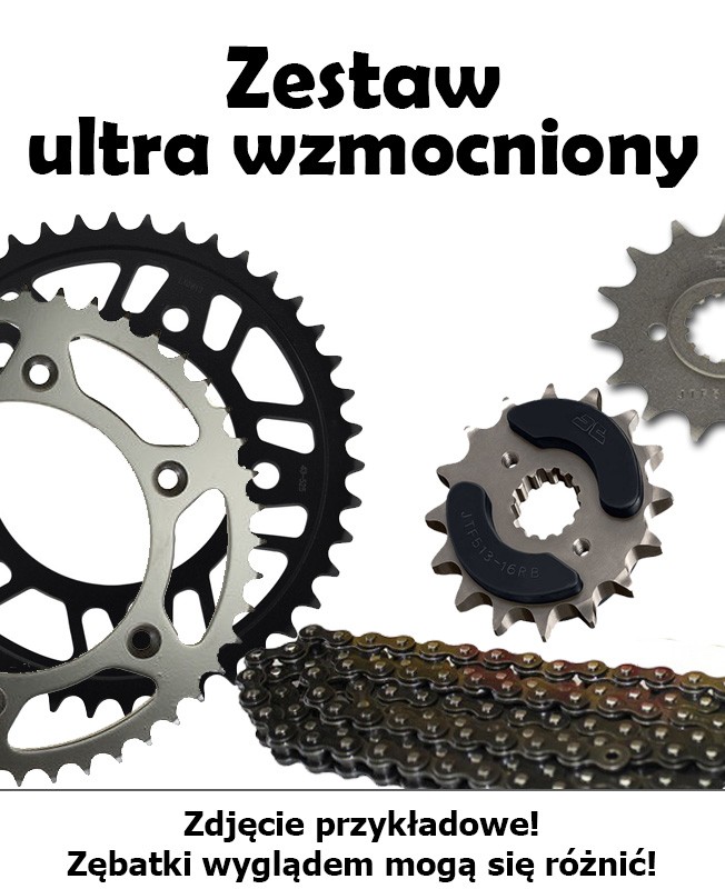 Yamaha yz 426 2000-2002 zestaw napędowy did ultra wzmocniony bezoring 4 5 2 2