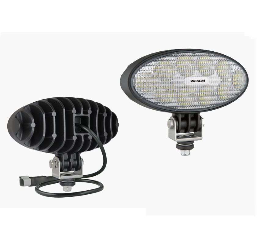 Lampa robocza LED 60° 4000lm złącze DT04-2P CRV1F.53202 Wesem