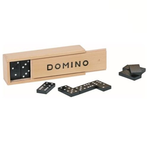 Goki Domino w drewnianym pudełku 28 el.