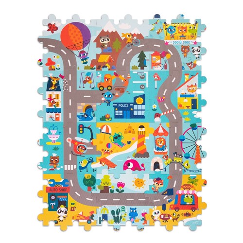 B. Toys MATA PIANKOWA – puzzle – KRAINA Land of B.