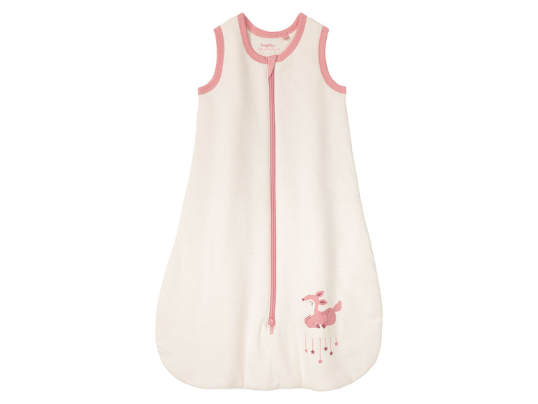 lupilu Śpiworek dla niemowląt, z bawełną organiczną 70, Różowy