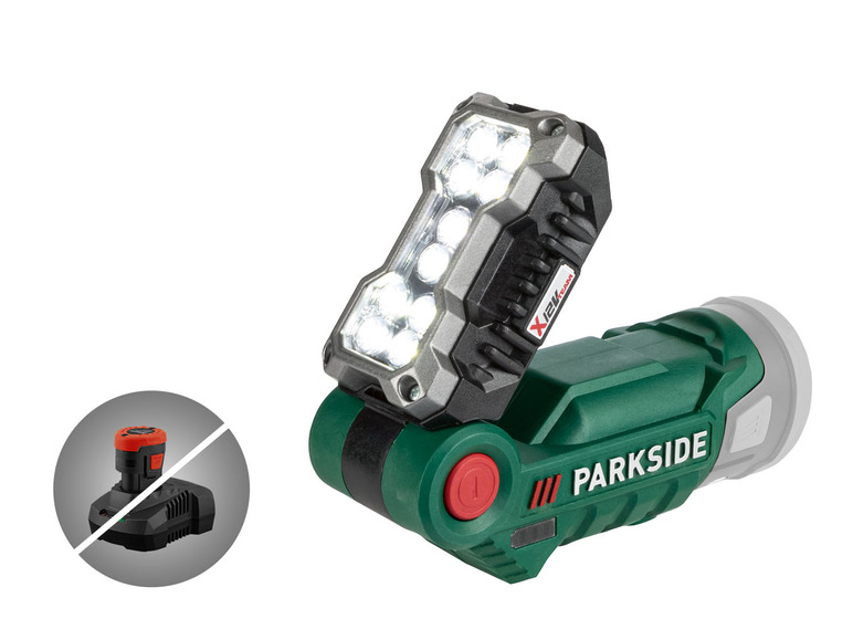 PARKSIDE Akumulatorowa lampa robocza LED 12 V PLLA 12 B2 bez akumulatora i ładowarki