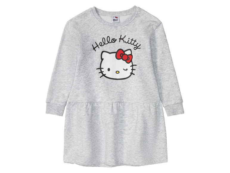 Sukienka dresowa dziewczęca z bohaterami bajek 122/128, Wzór Hello Kitty