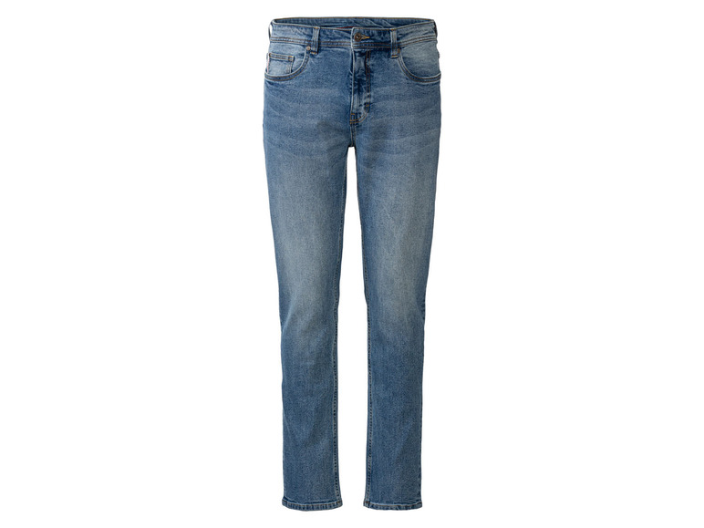 LIVERGY Jeansy męskie, tapered fit 52 36/32, Jasnoniebieski